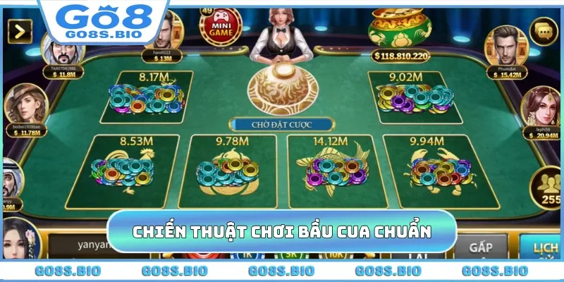 Chiến thuật chơi bầu cua chuẩn